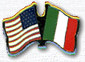 two countries flag lapel pins