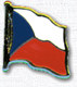 usa israel flag pin