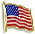 American Flag Pins